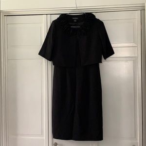 Black two piece dress